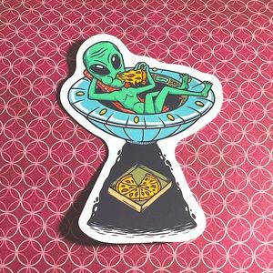 Munchies Alien ET EBE Traveler Star Person Space People Single Decor Sti…